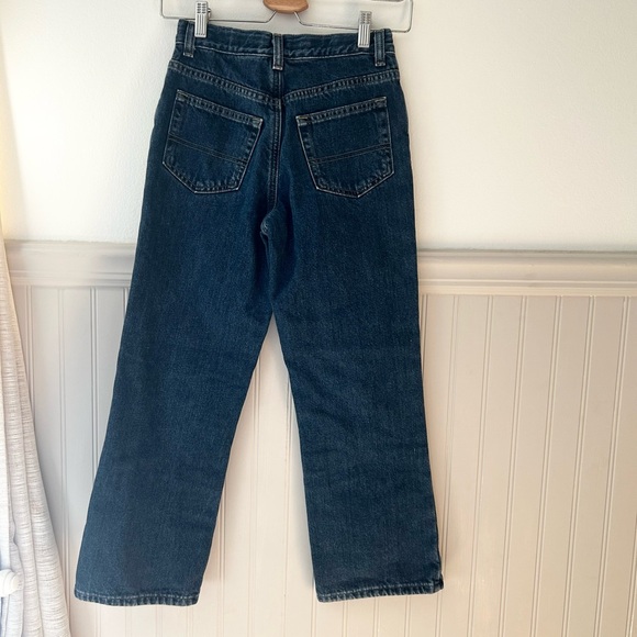 L.L. Bean Boys Size 10 Flannel Lined Kids Blue Jeans - Picture 4 of 4